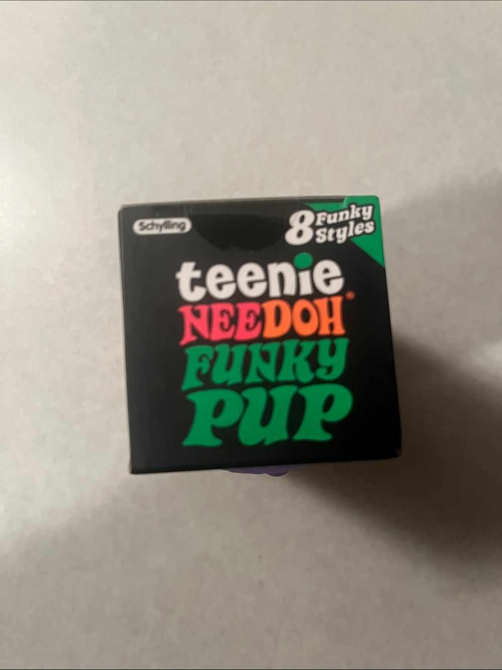 Teenie NeeDoh Funky Pup 3-Pack - Purple & Orange,Pink - Picture 4 of 5